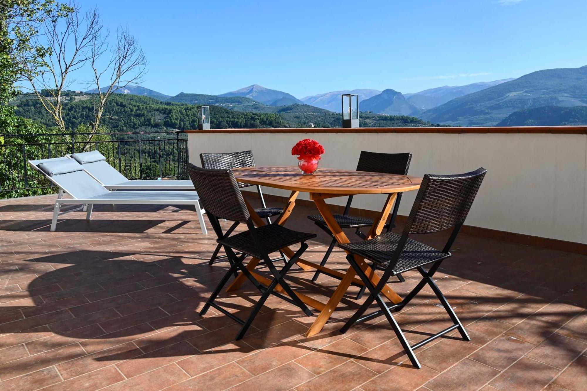 Ferienwohnung Il Colle Di Torre Orsina Exterior foto